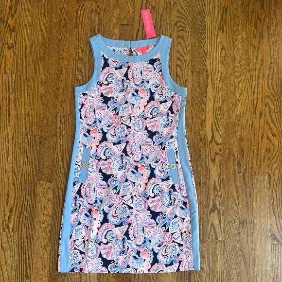 NWT Lilly Pulitzer Size 2 Angie Stretch Shift Dress - Picture 2 of 15